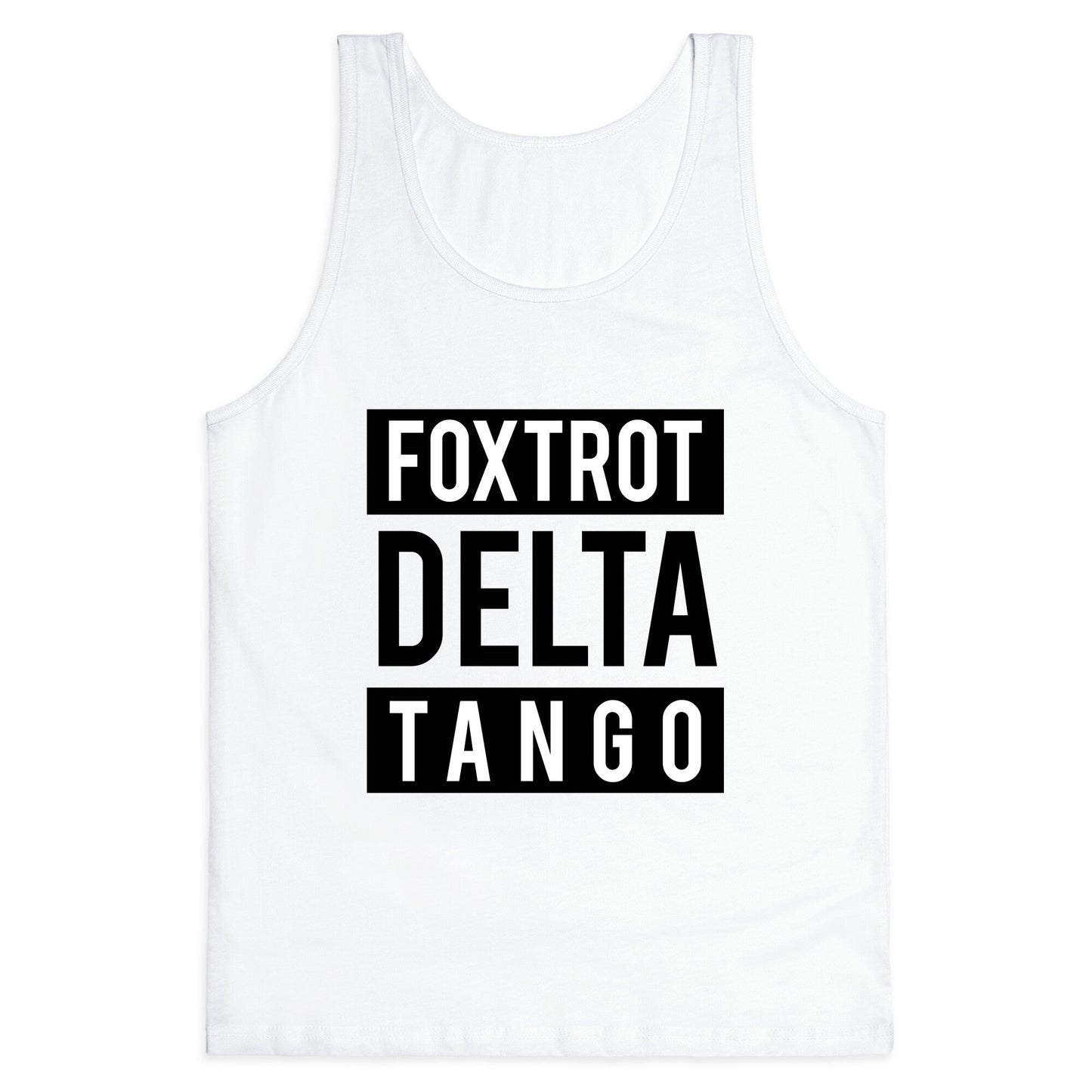 FDT Foxtrot Delta Tango Tank Top