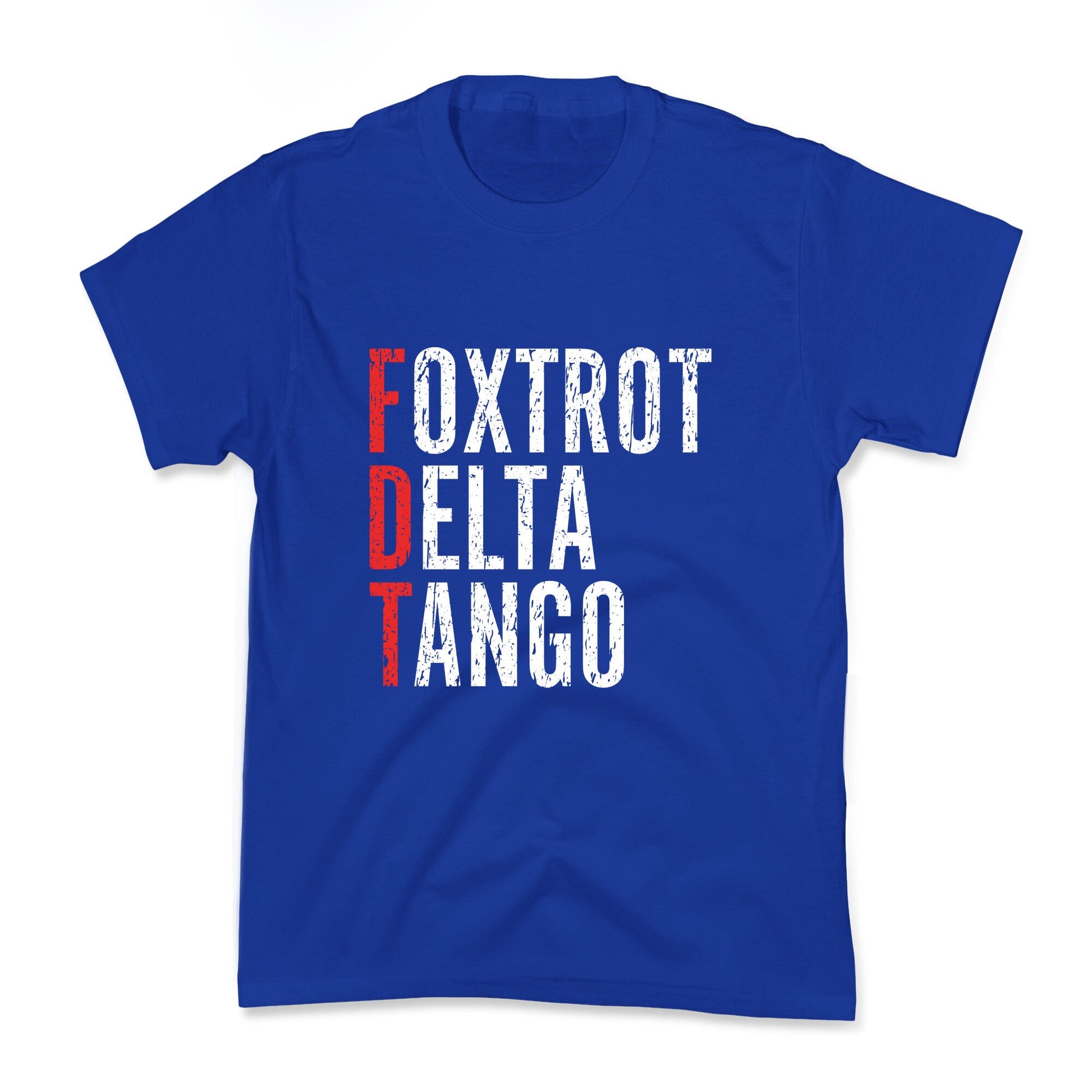 Foxtrot Delta Tango FDT Kids Tee
