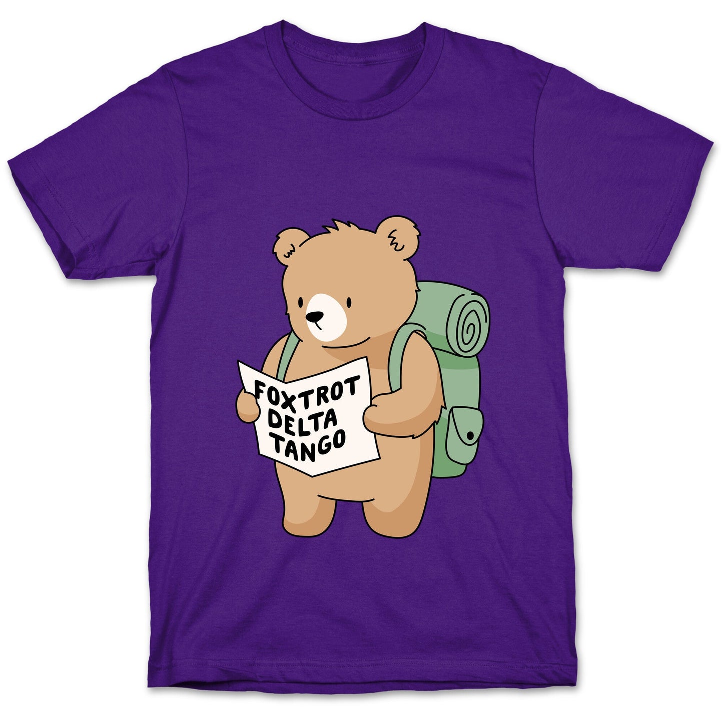 Foxtrot Delta Tango Bear T-Shirt