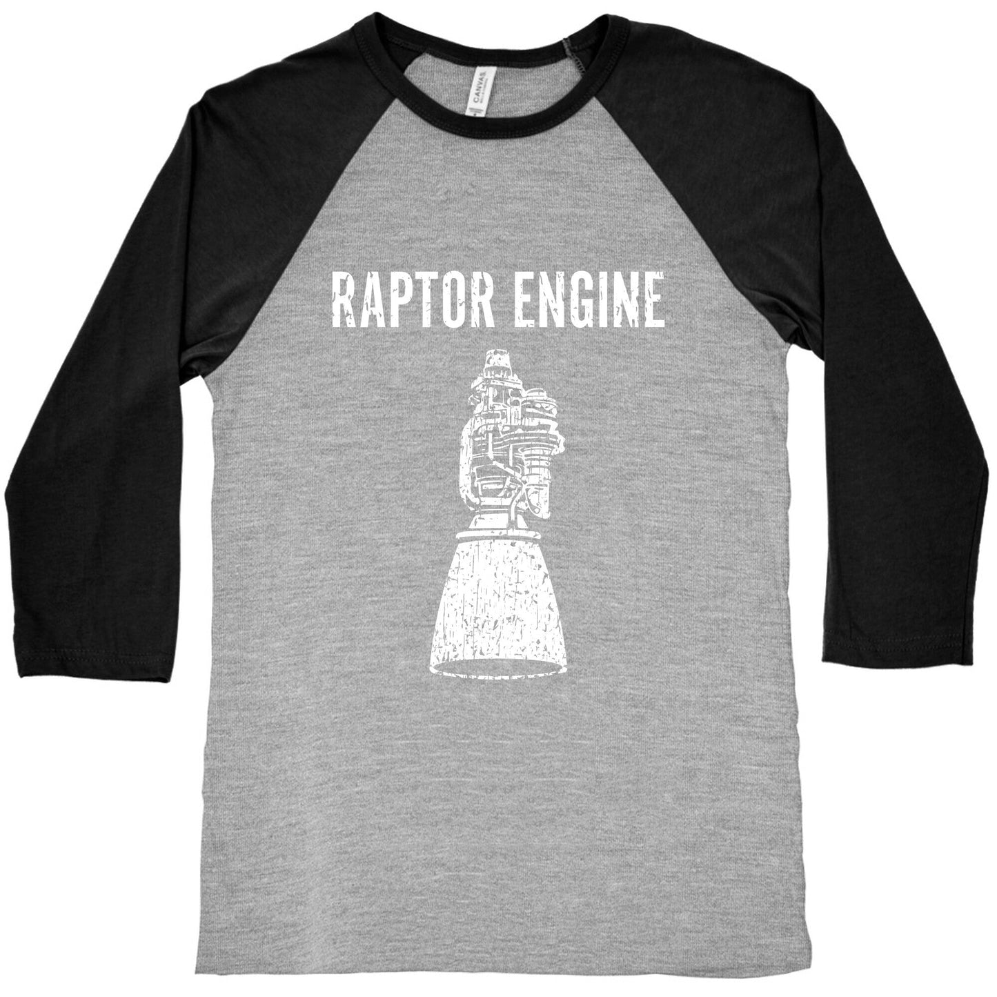 Raptor Engine Baseball Tee