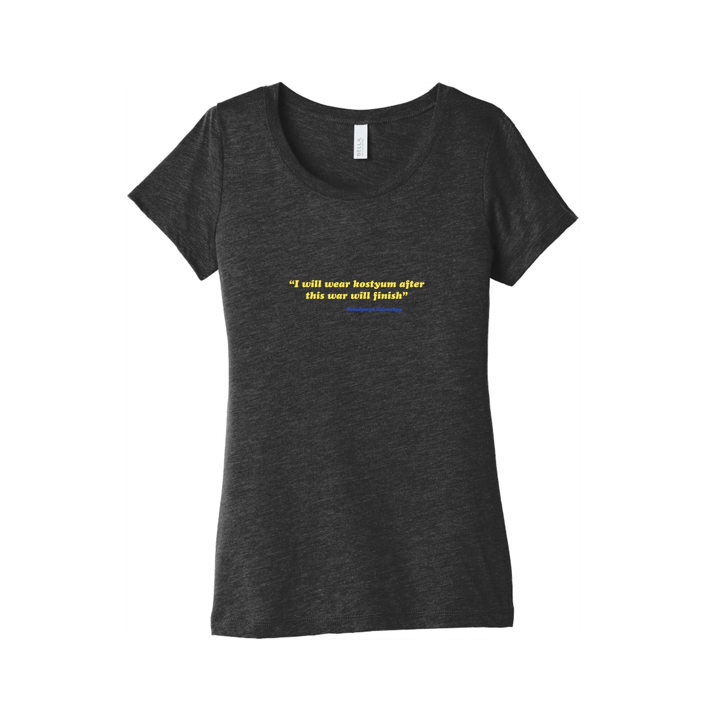 Zelensky Costume Quote Womens Triblend Tee