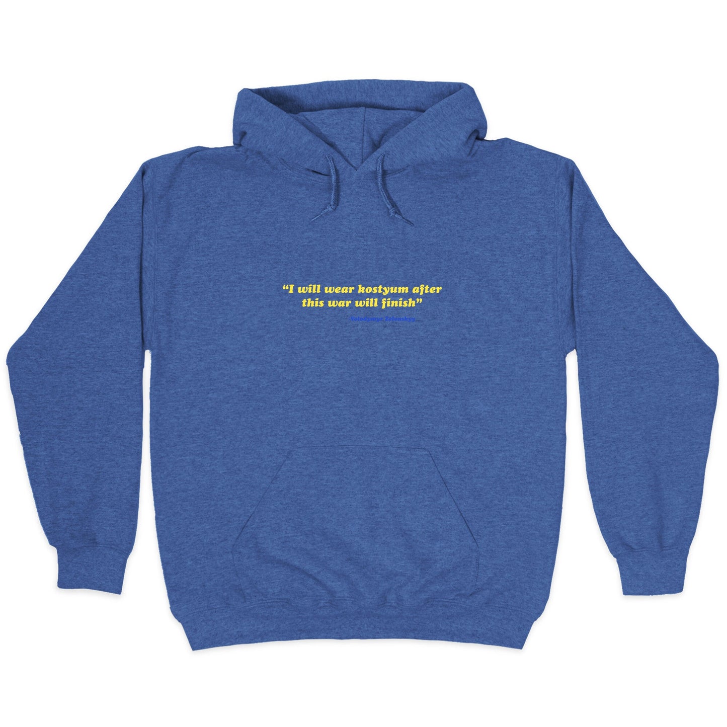 Zelensky Costume Quote Hoodie
