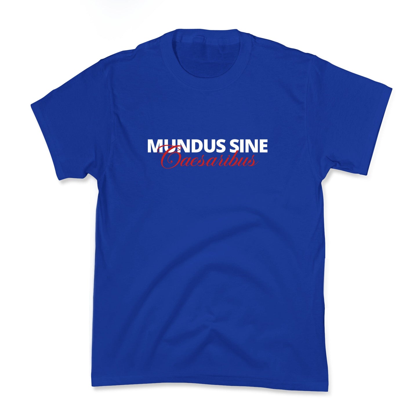 Mundus Sine Caesaribus CEO Quote Kids Tee