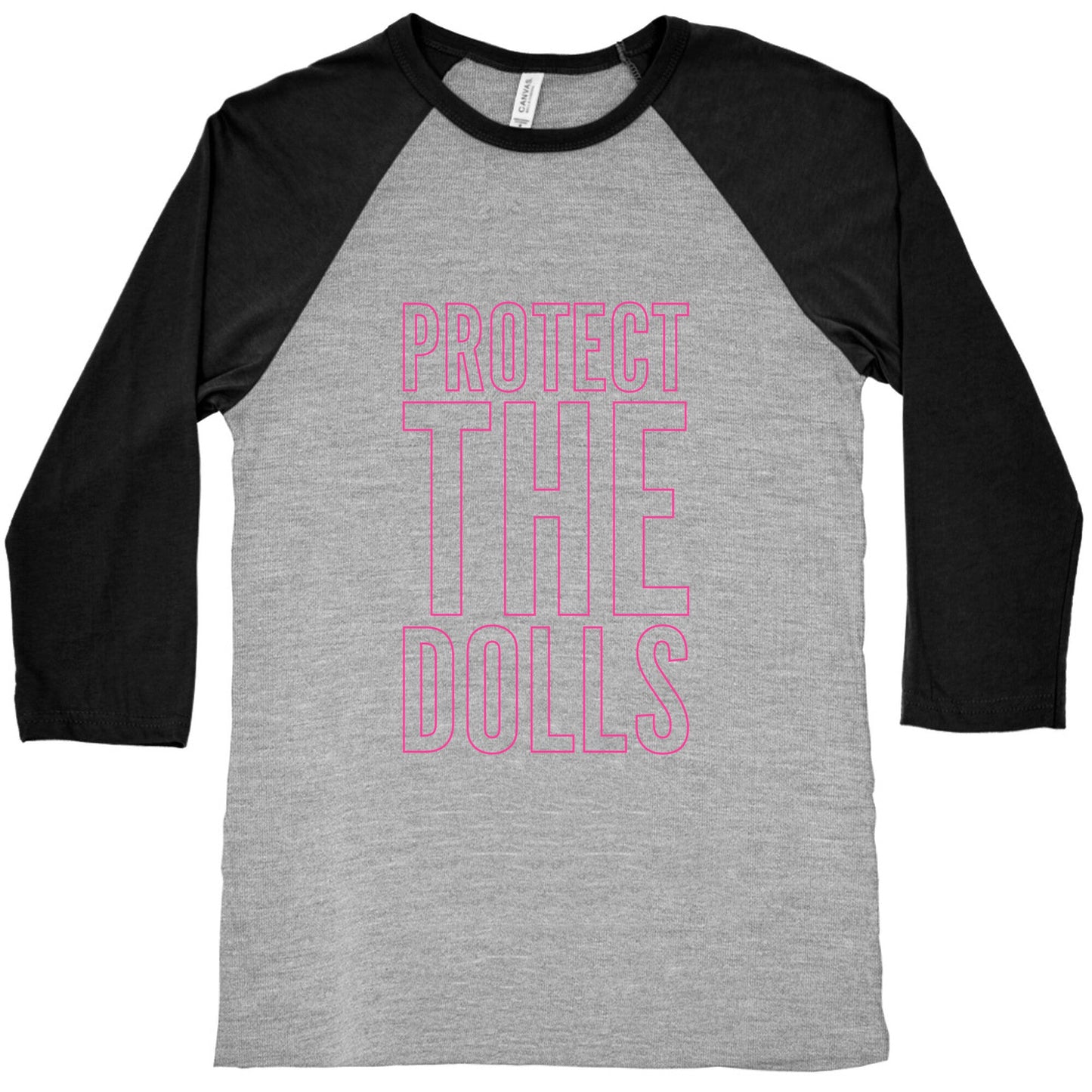 Protect The Dolls Trans Rights Baseball Tee