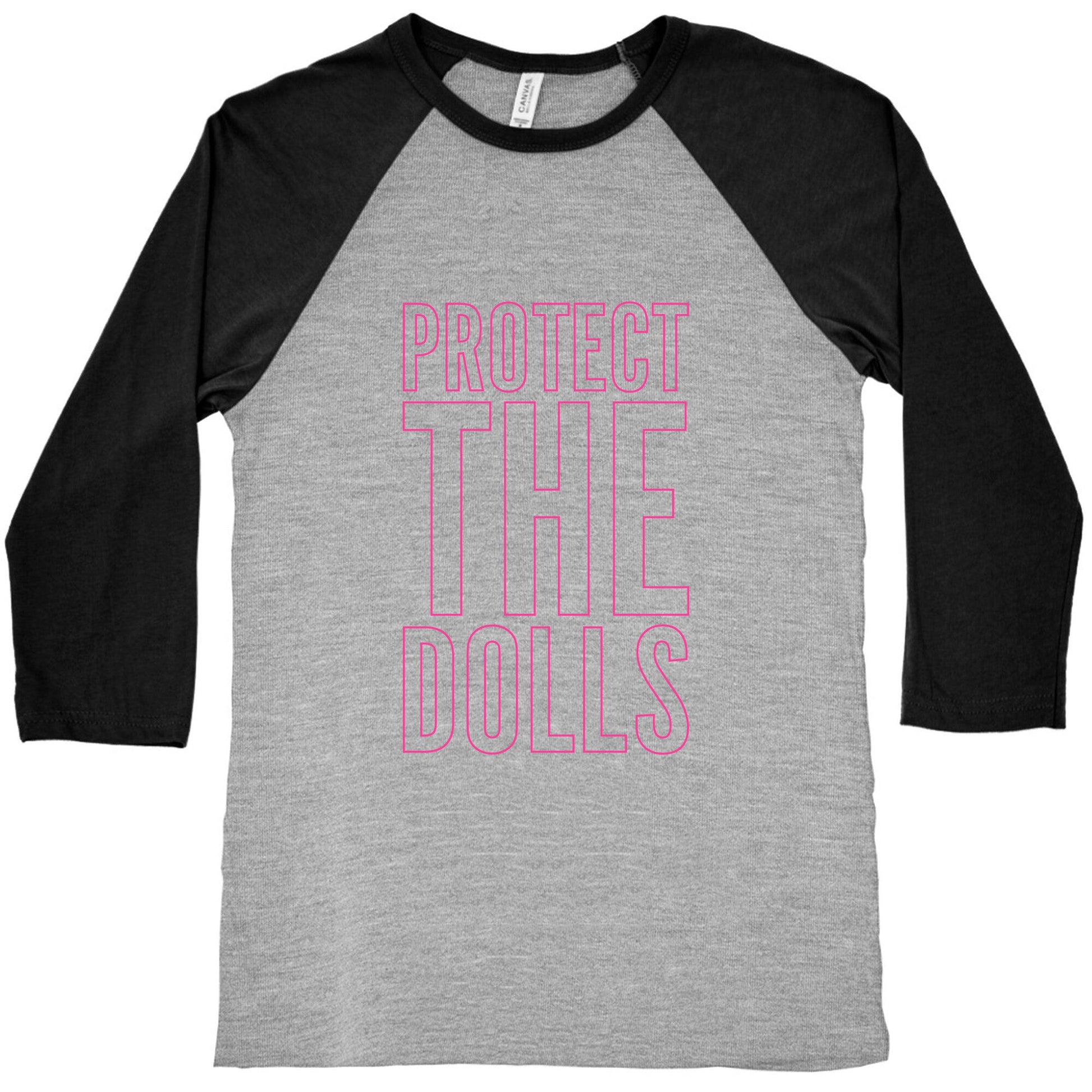 Protect The Dolls Trans Rights Baseball Tee