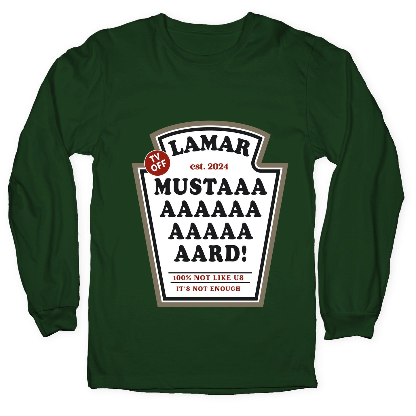 Kendrick Mustard TV Off Longsleeve Tee