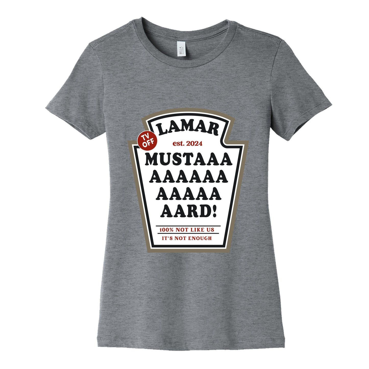 Kendrick Mustard TV Off Womens Cotton Tee