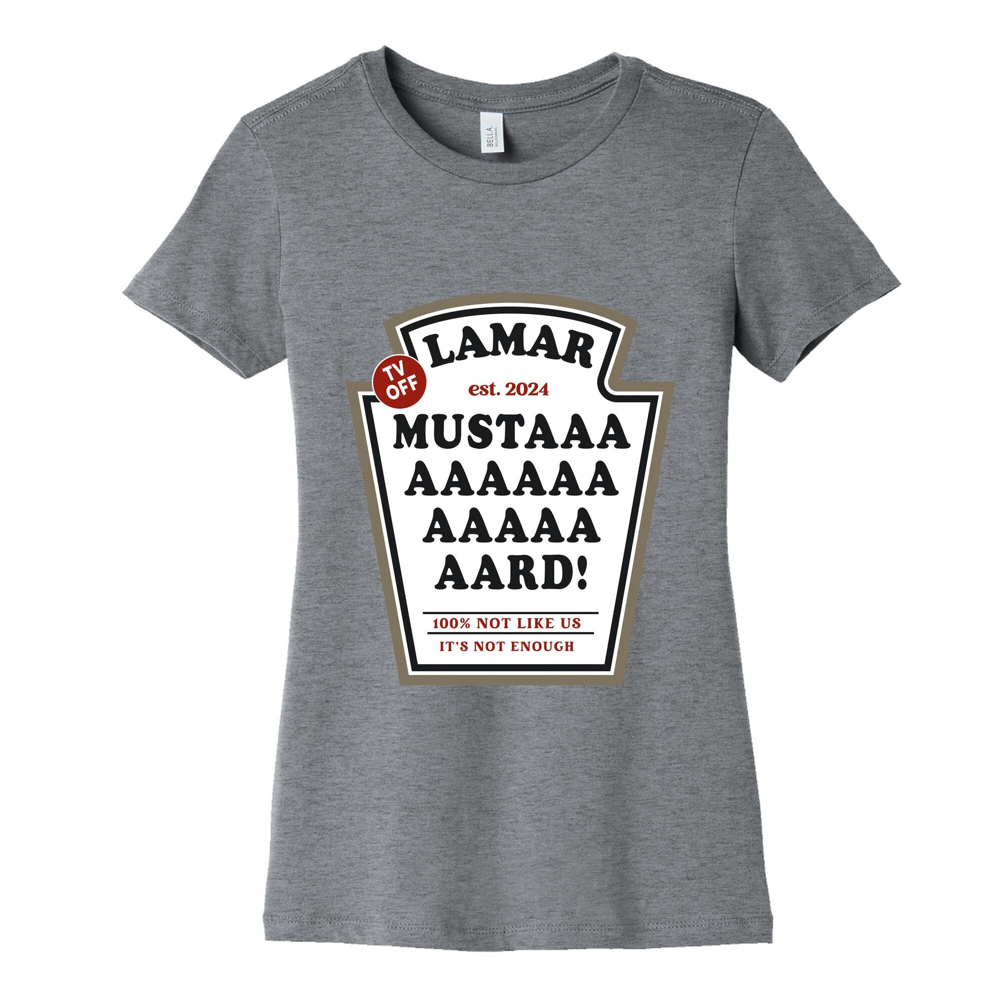Kendrick Mustard TV Off Womens Cotton Tee