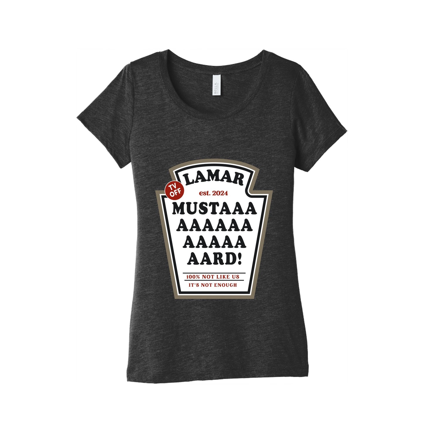Kendrick Mustard TV Off Womens Triblend Tee