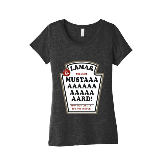 Kendrick Mustard TV Off Womens Triblend Tee