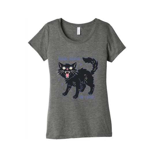 Equal Rights or I Bite Womens Triblend Tee
