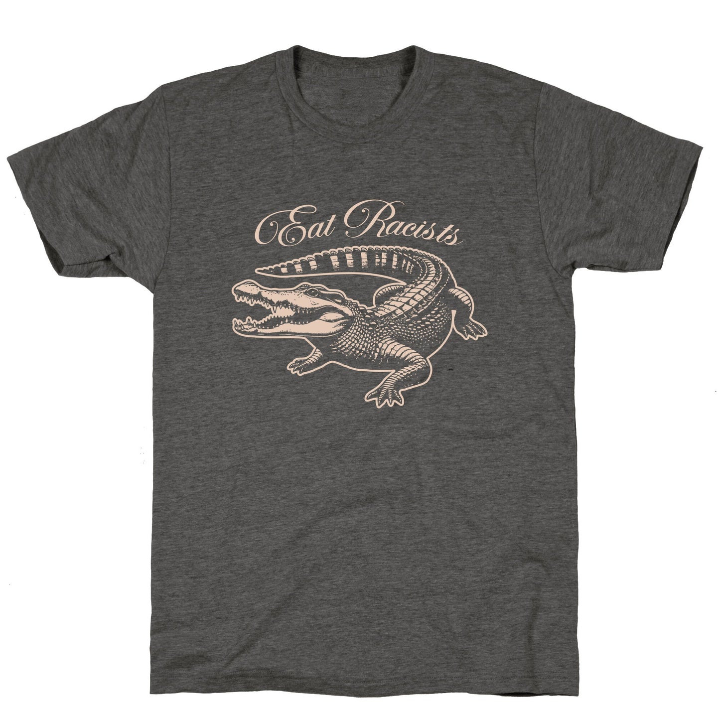 Eat Racists Unisex Triblend Tee