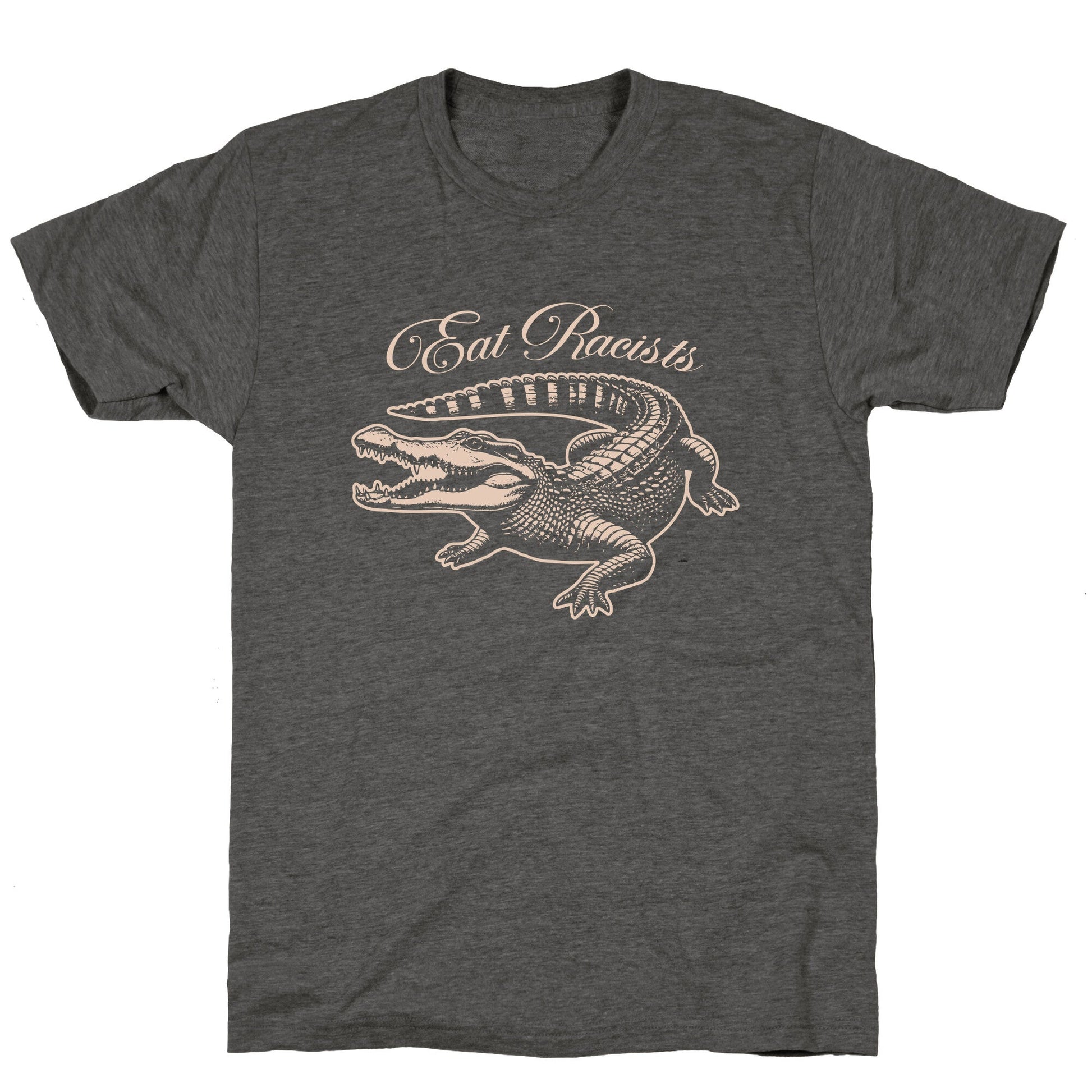 Eat Racists Unisex Triblend Tee
