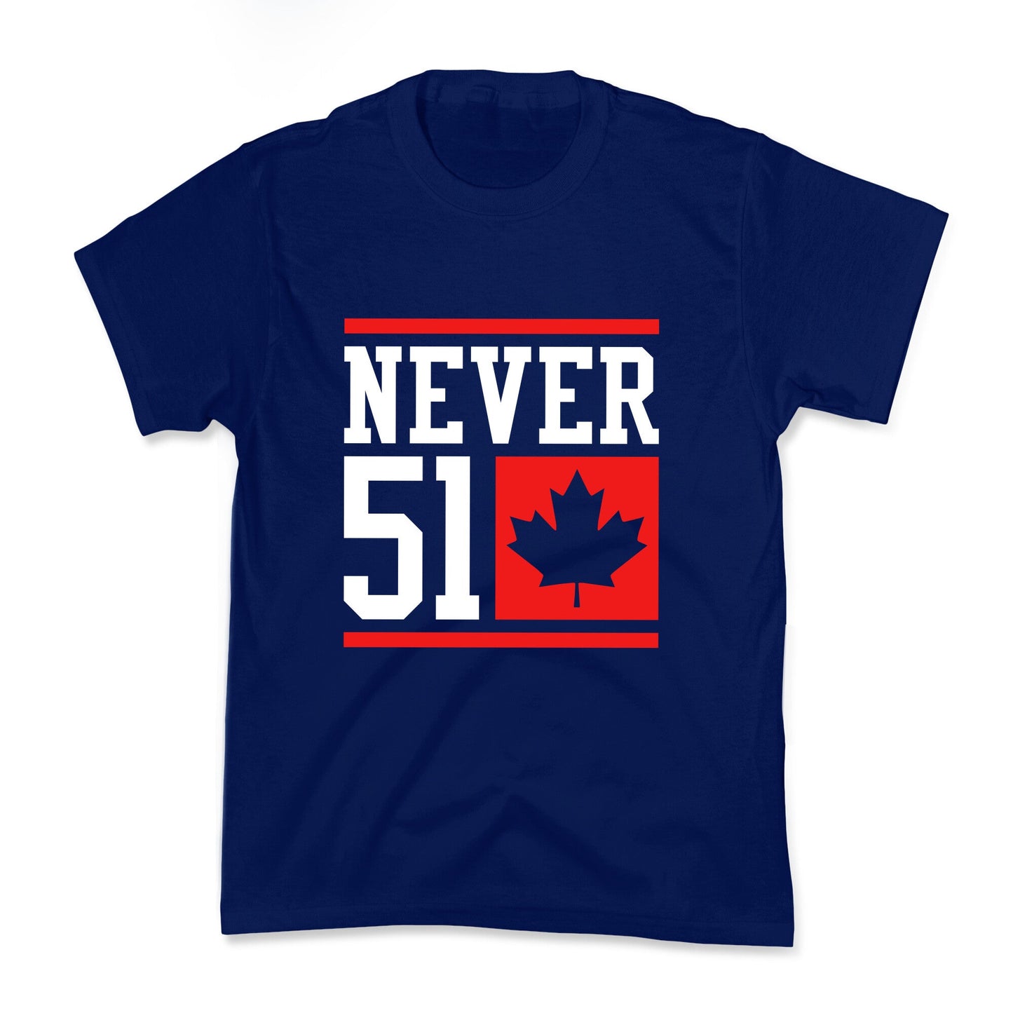 Never 51 Elbows Up Kids Tee