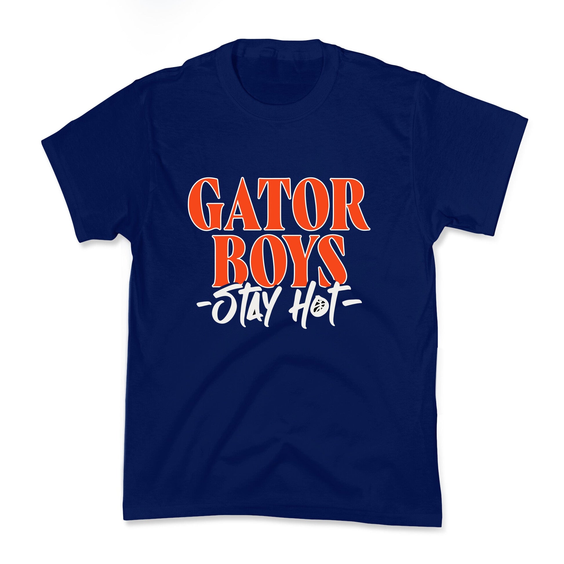 Gator Boys Stay Hot Florida Basketball Kids Tee