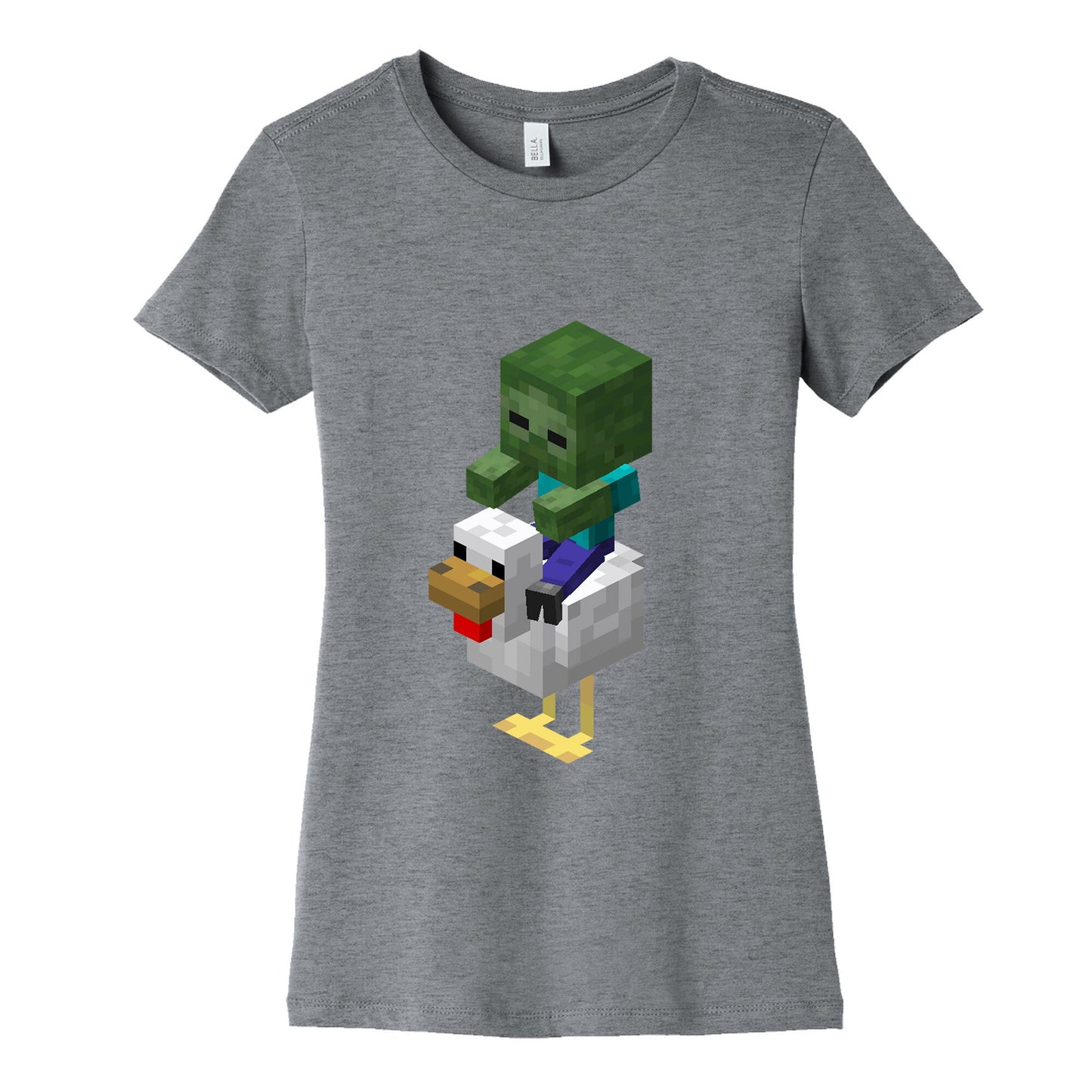 Chicken Jockey Womens Cotton Tee