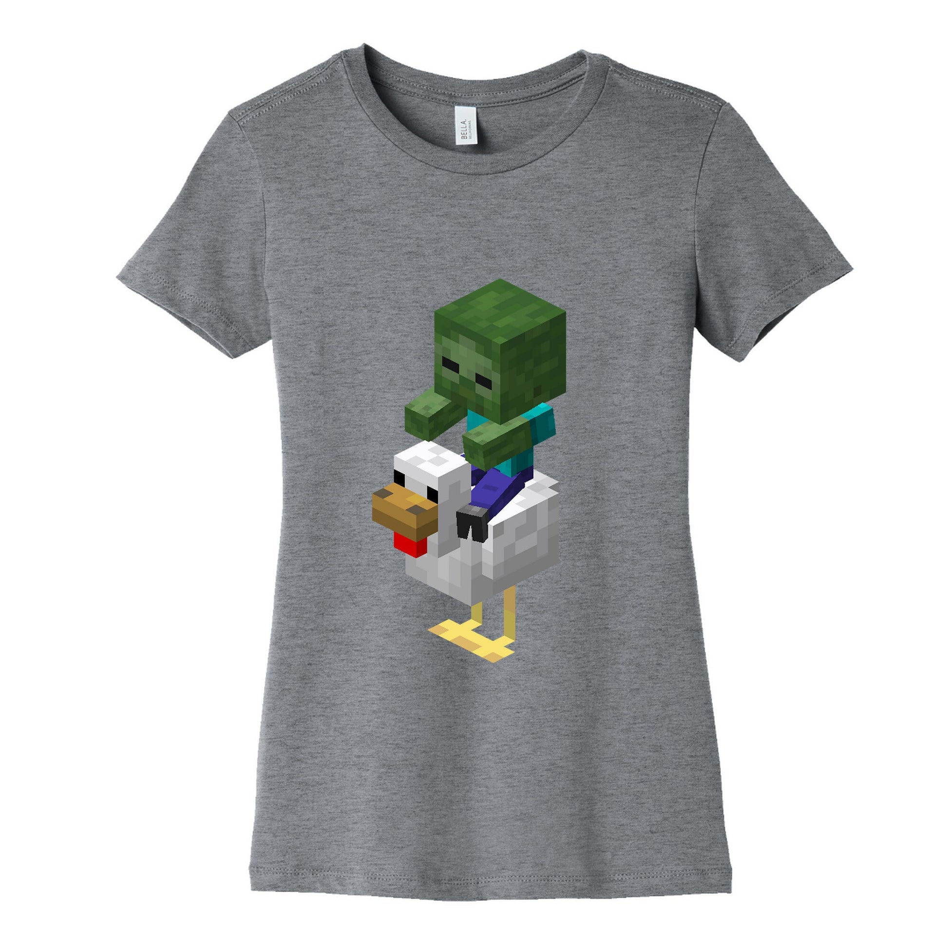 Chicken Jockey Womens Cotton Tee