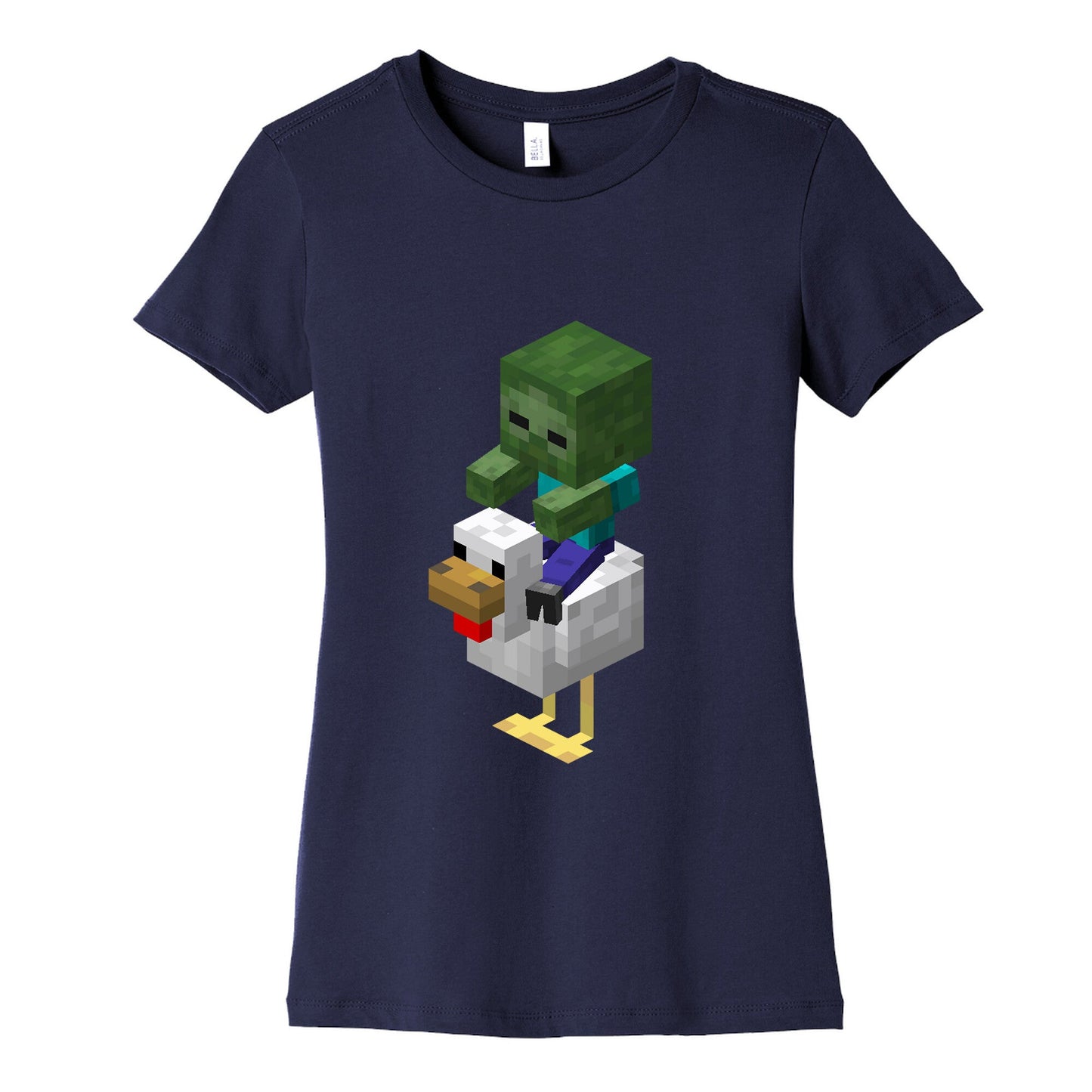 Chicken Jockey Womens Cotton Tee