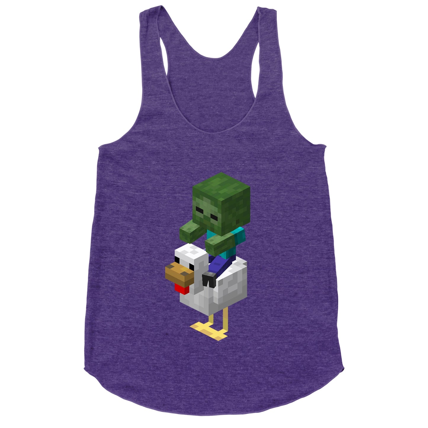 Chicken Jockey Racerback Tank