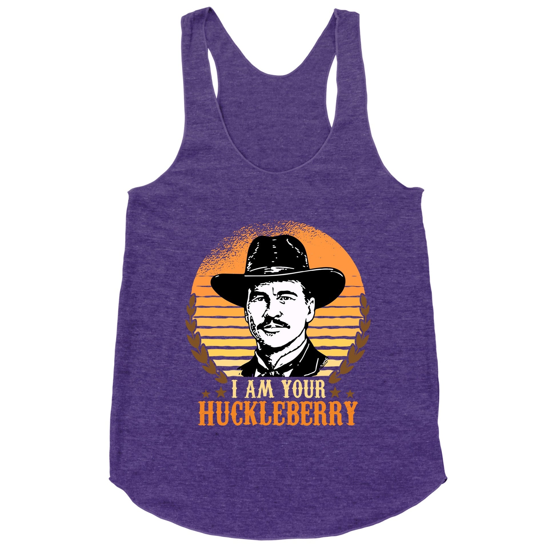 Im Your Huckleberry Racerback Tank