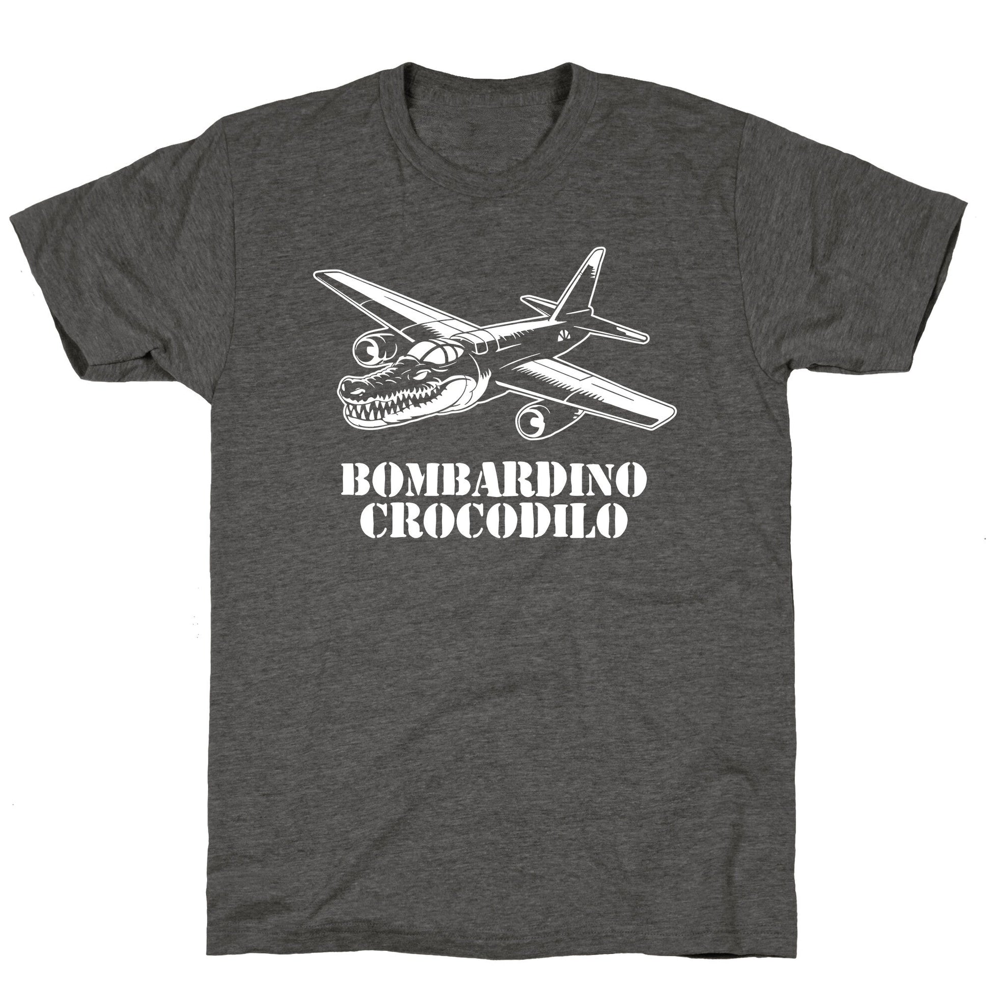 Bombardino Crocodilo Unisex Triblend Tee