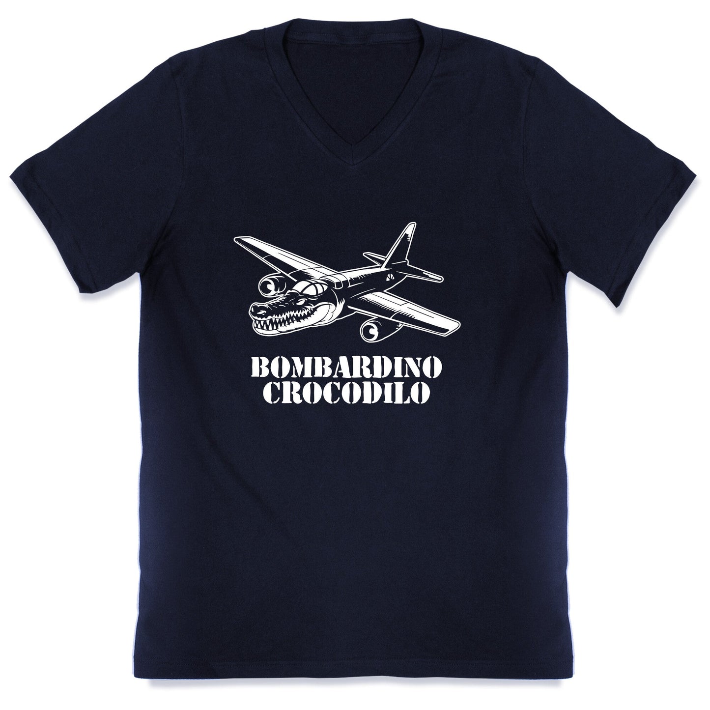 Bombardino Crocodilo V-Neck