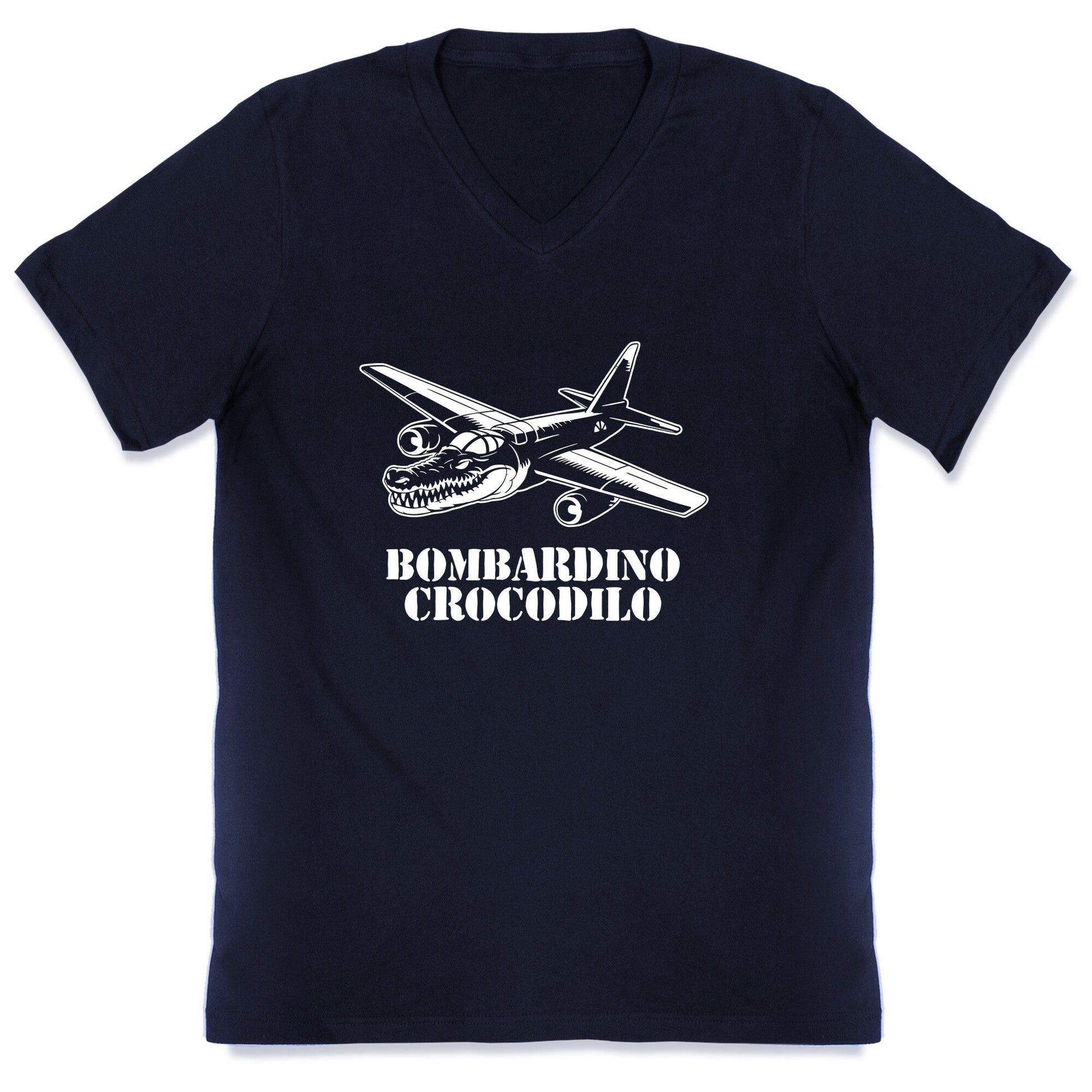 Bombardino Crocodilo V-Neck