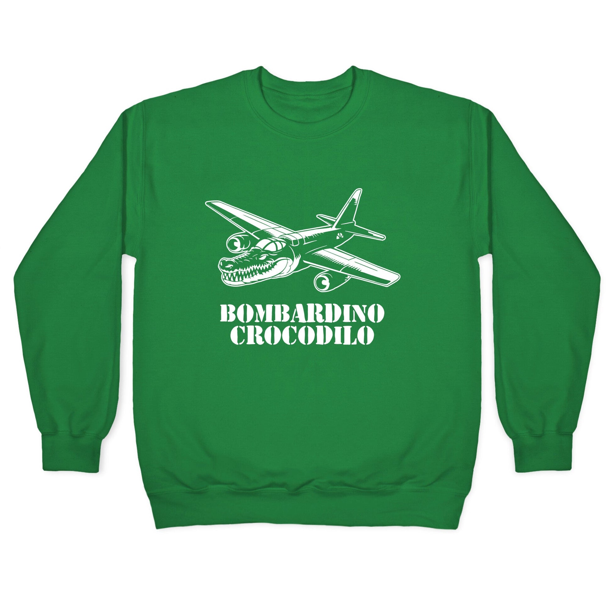 Bombardino Crocodilo Crewneck Sweatshirt