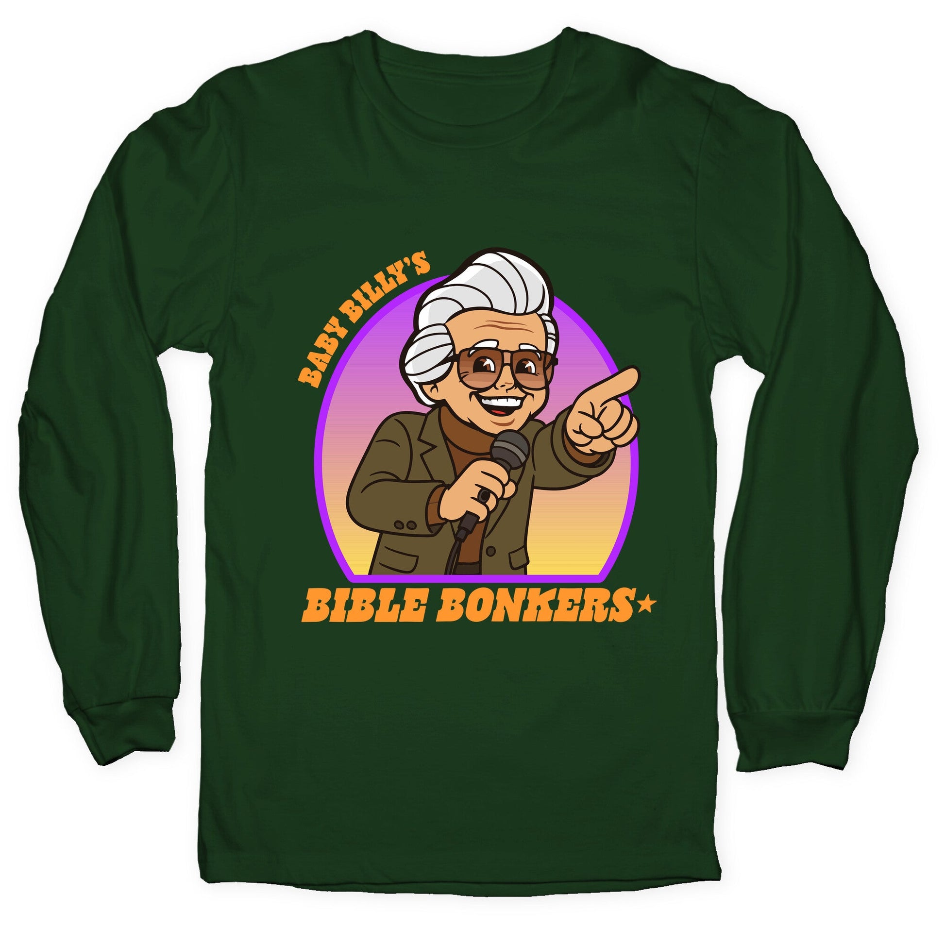 Baby Billy Bible Bonkers Longsleeve Tee