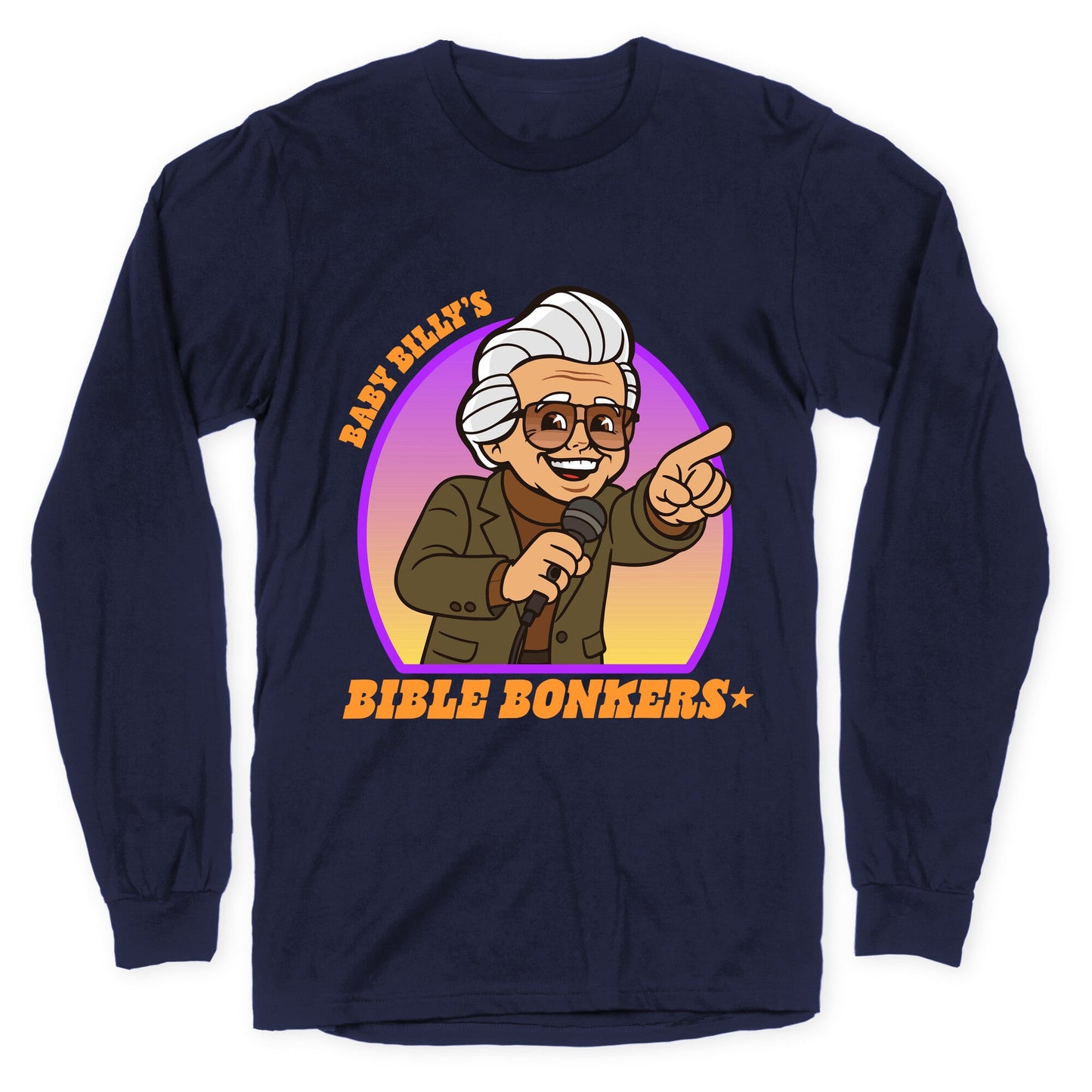 Baby Billy Bible Bonkers Longsleeve Tee