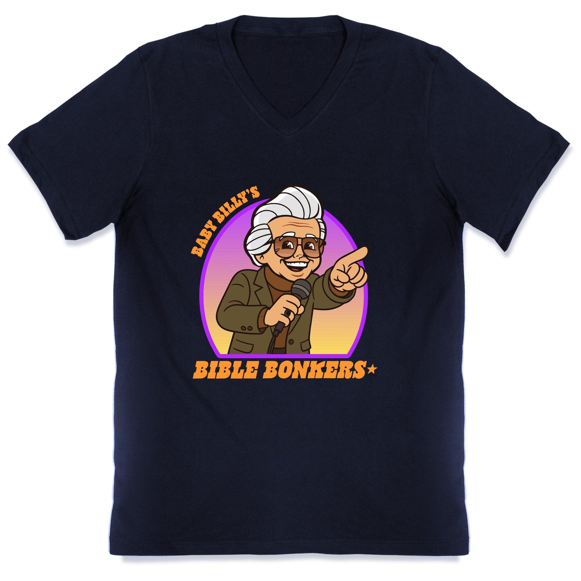 Baby Billy Bible Bonkers V-Neck