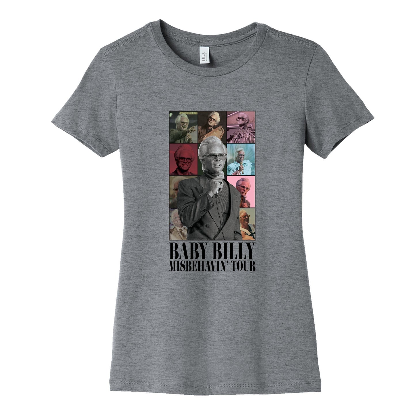 Baby Billy Misbehavin Tour Womens Cotton Tee