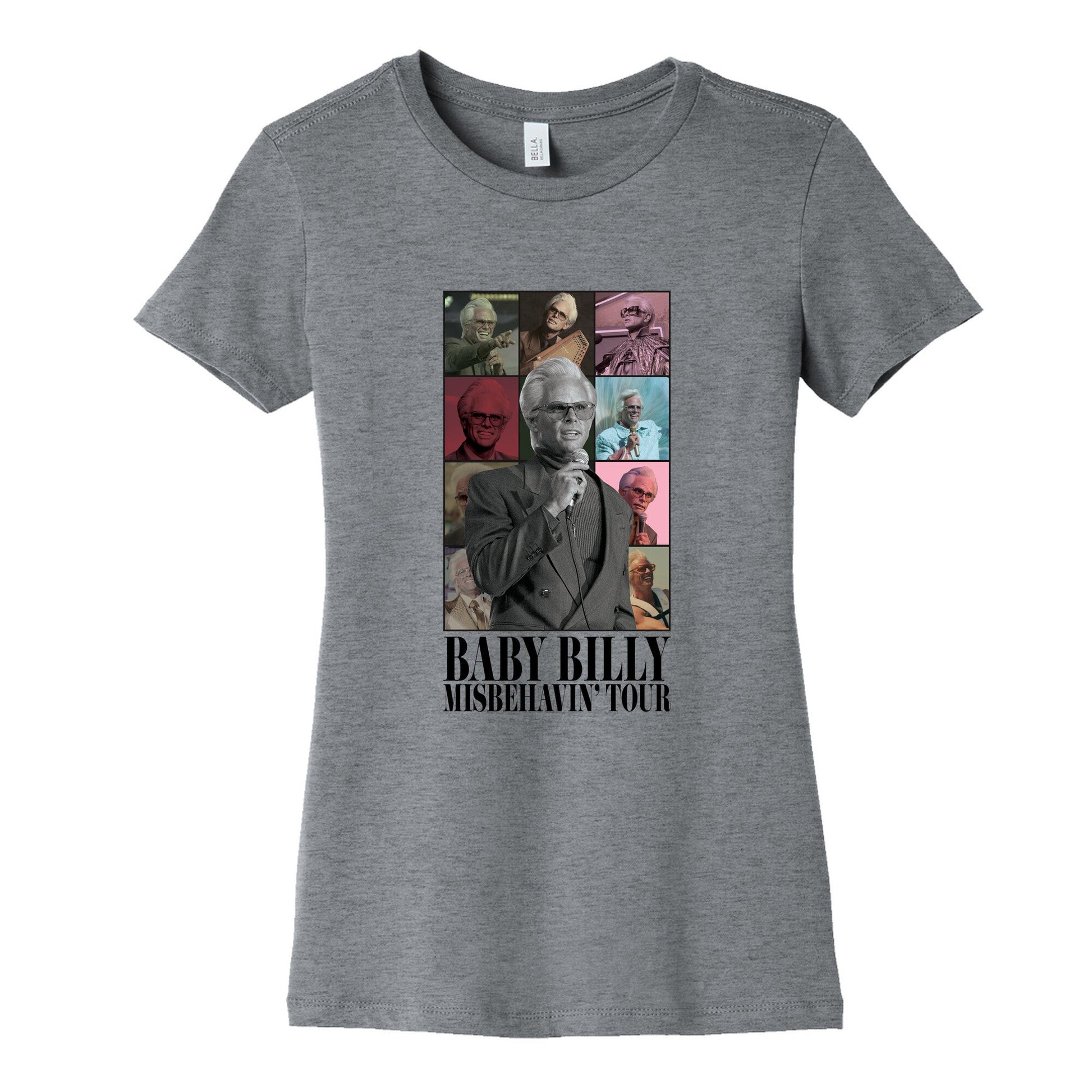 Baby Billy Misbehavin Tour Womens Cotton Tee