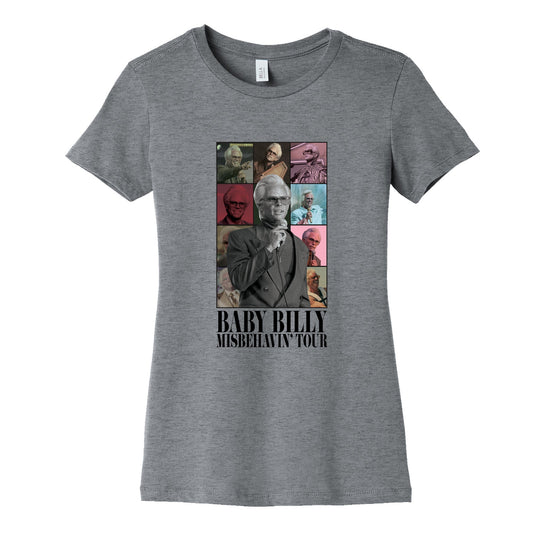 Baby Billy Misbehavin Tour Womens Cotton Tee
