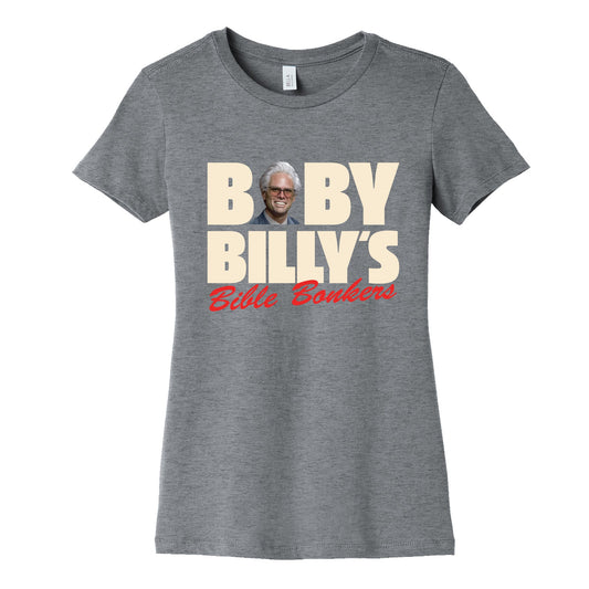 Baby Billys Bible Bonkers Womens Cotton Tee