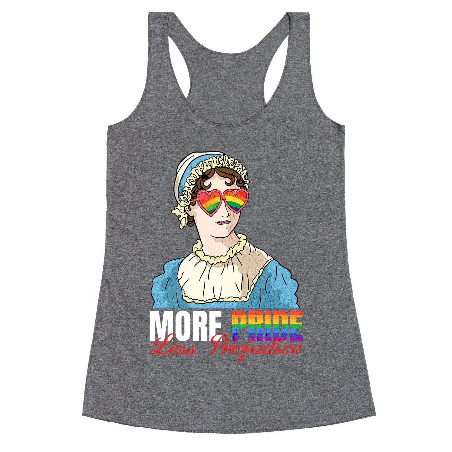 More Pride Less Prejudice 2025 Racerback Tank