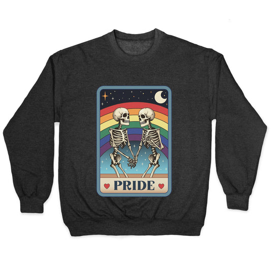 Rainbow Pride Tarot Card Crewneck Sweatshirt