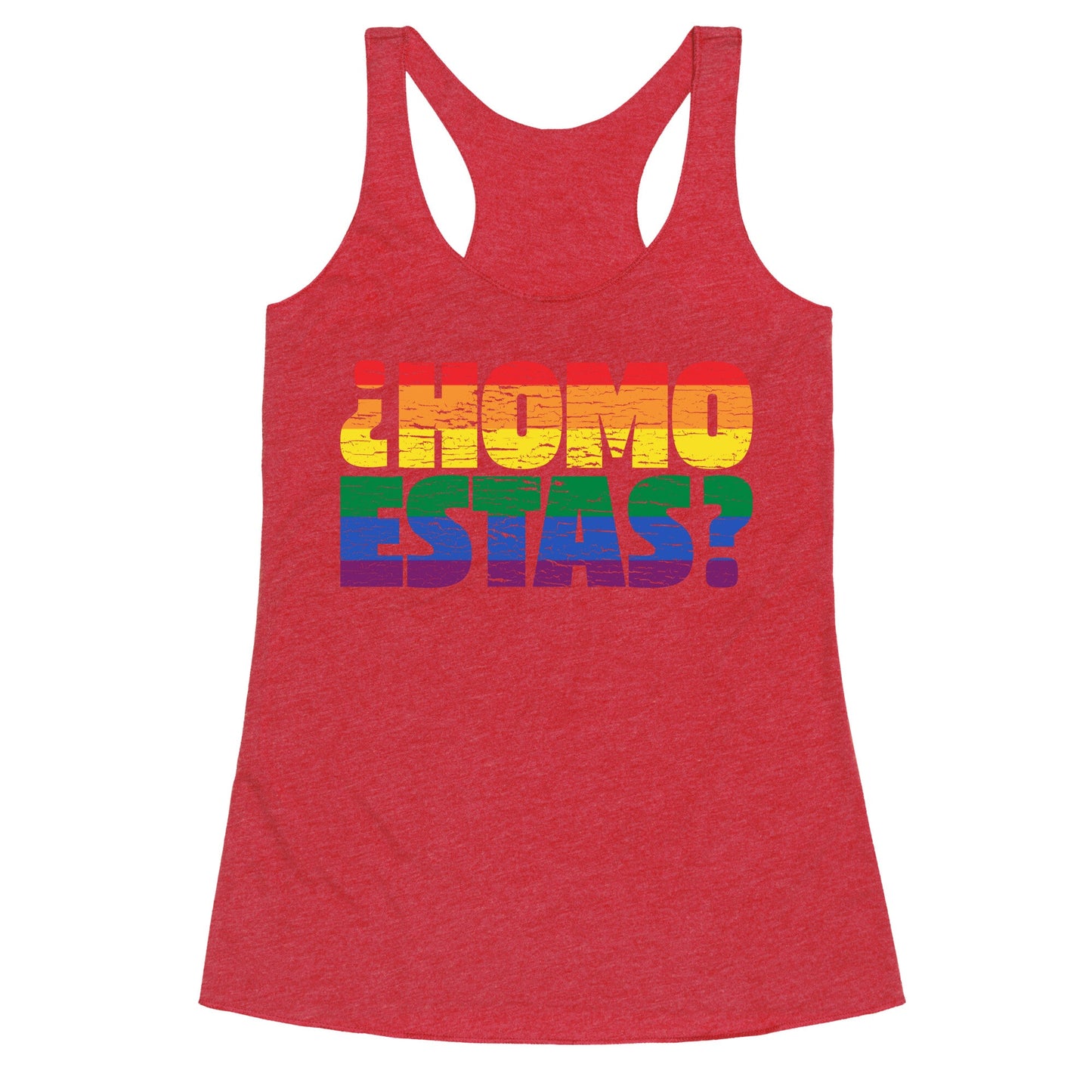 Homo Estas Racerback Tank
