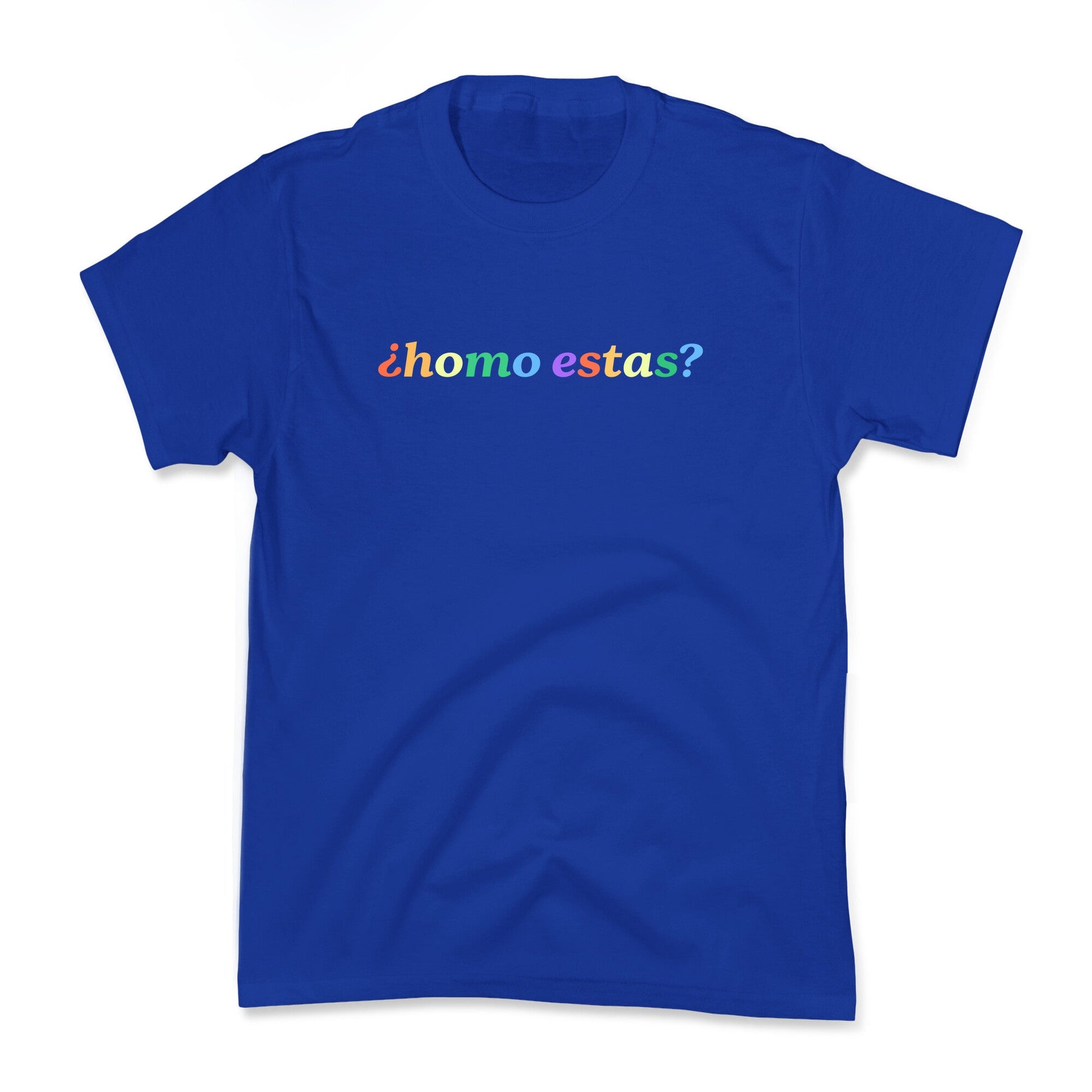 Homo Estas Rainbow Kids Tee