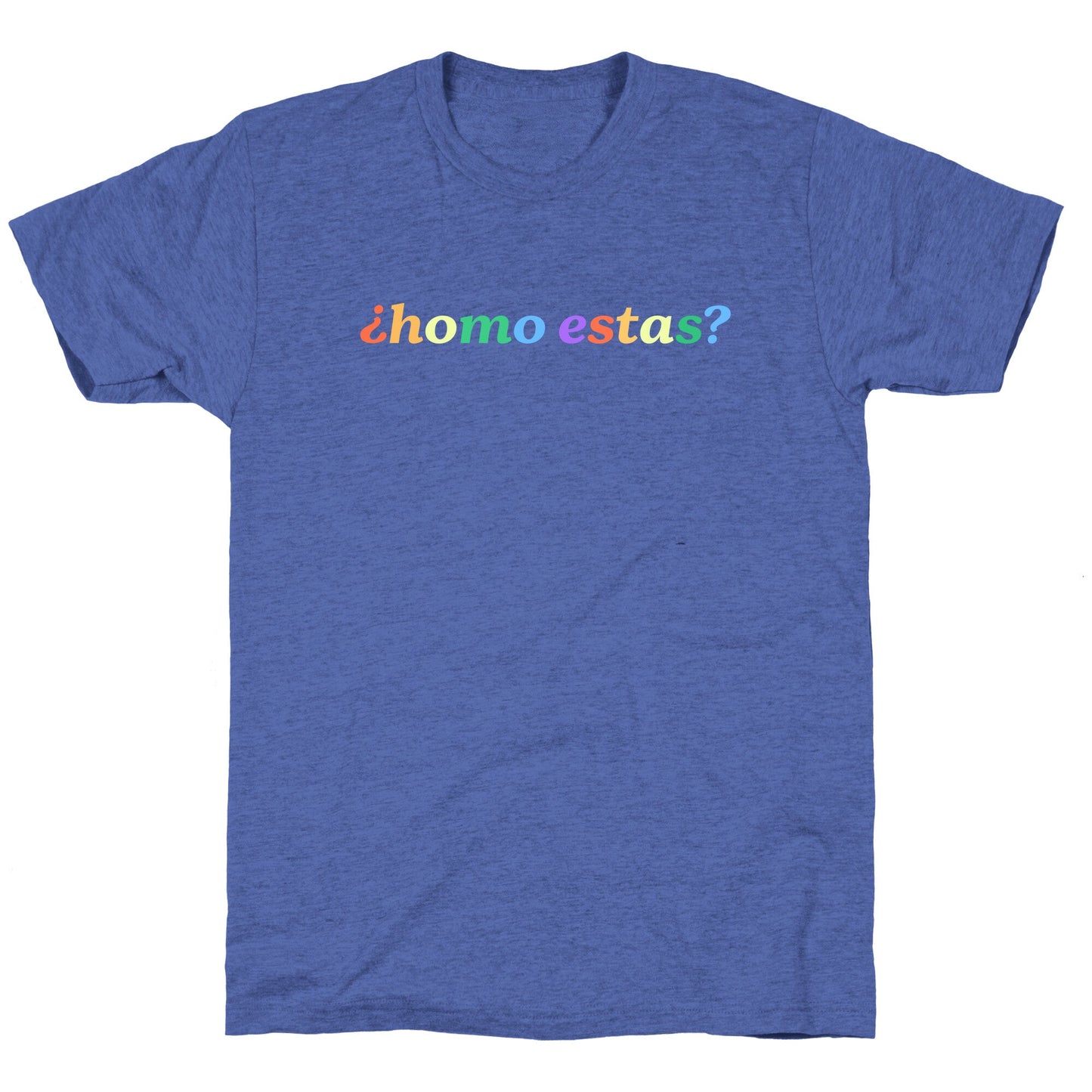 Homo Estas Rainbow Unisex Triblend Tee