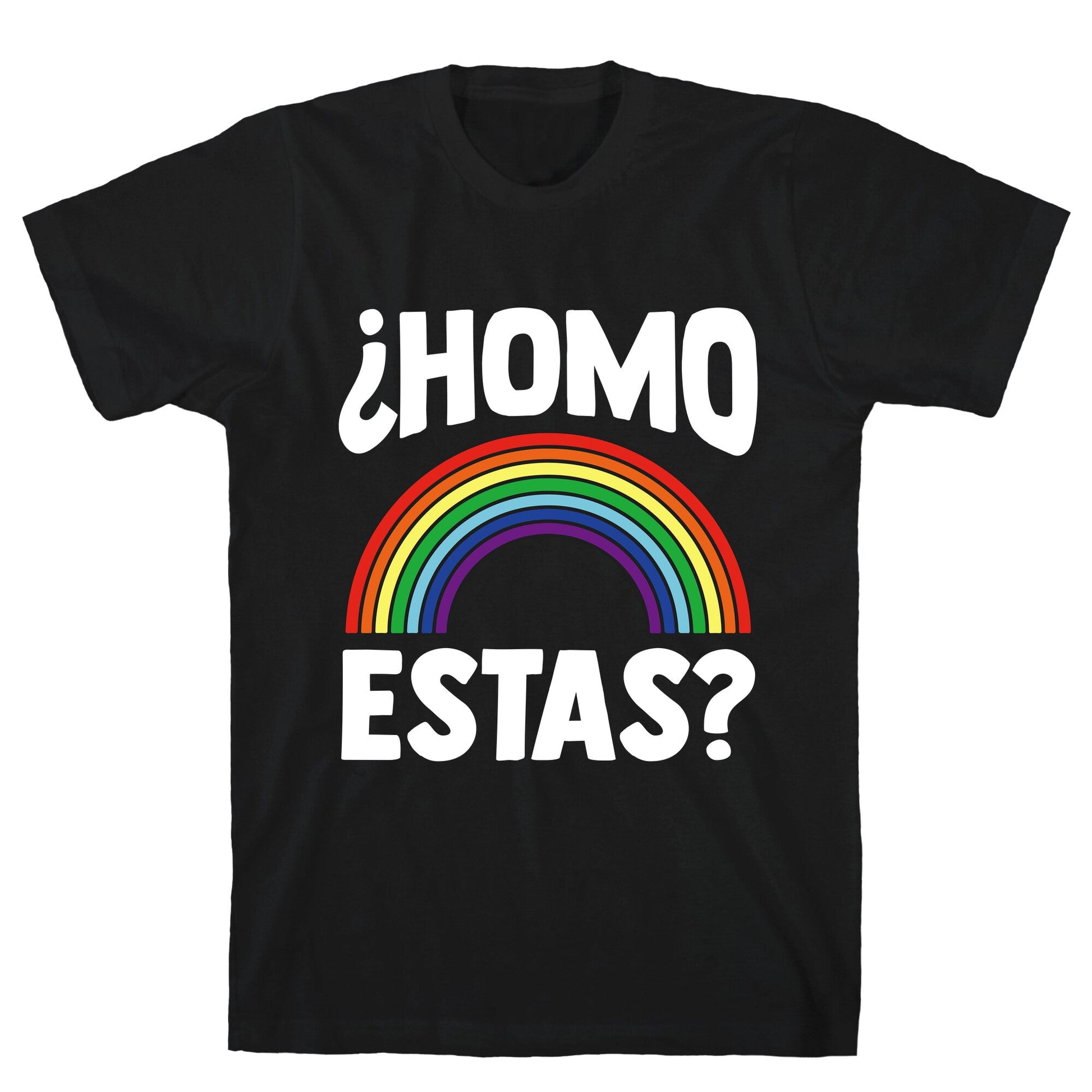 Homo Estas Rainbow Pride T-Shirt