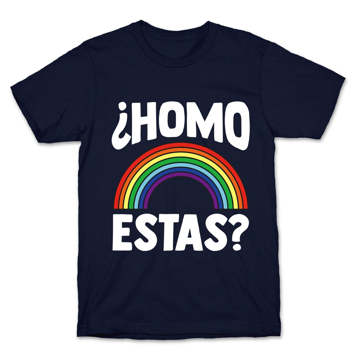 Homo Estas Rainbow Pride T-Shirt