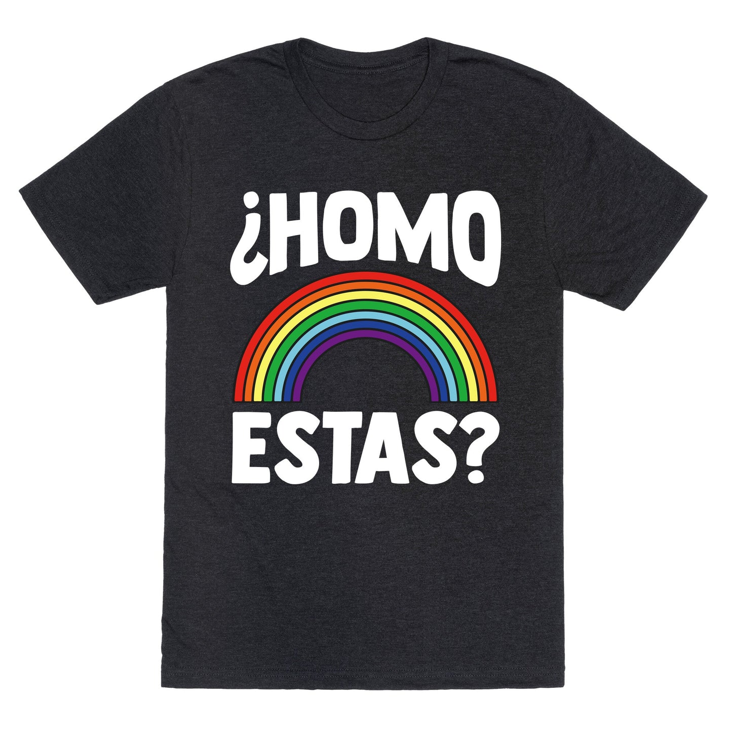 Homo Estas Rainbow Pride Unisex Triblend Tee