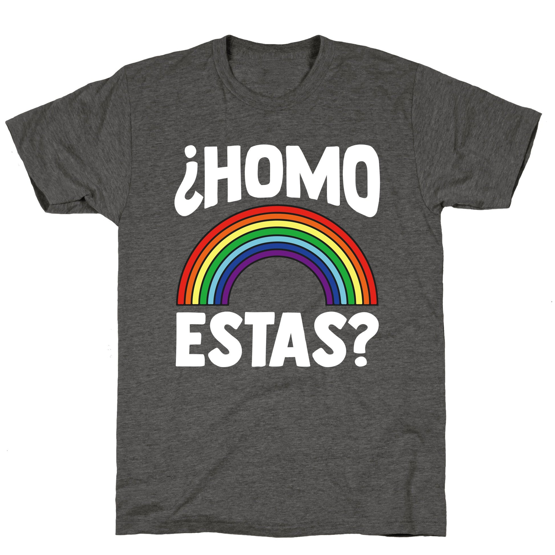 Homo Estas Rainbow Pride Unisex Triblend Tee