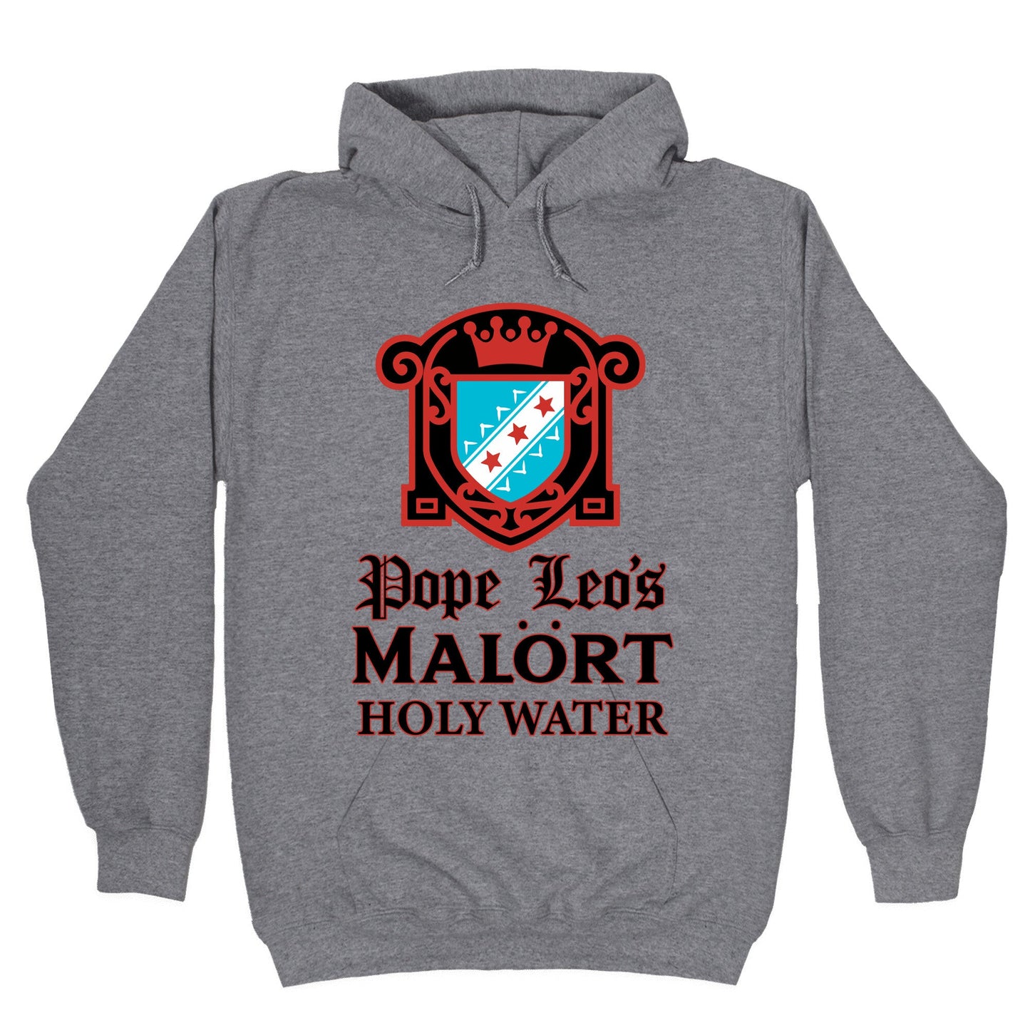 Pope Leo Holy Water Hoodie