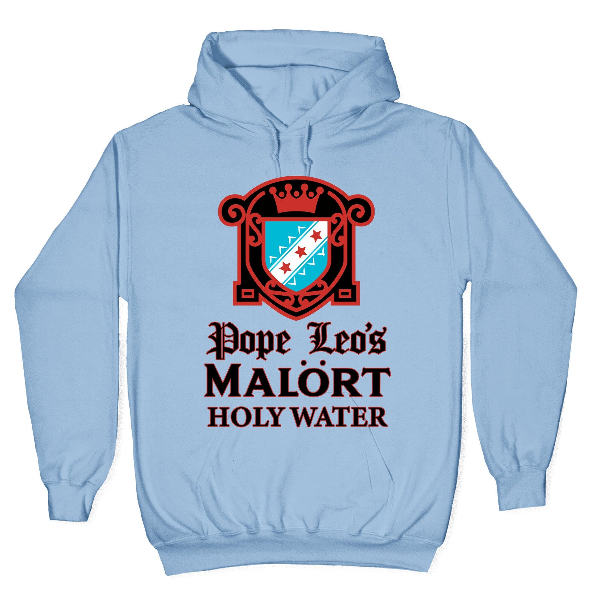 Pope Leo Holy Water Hoodie