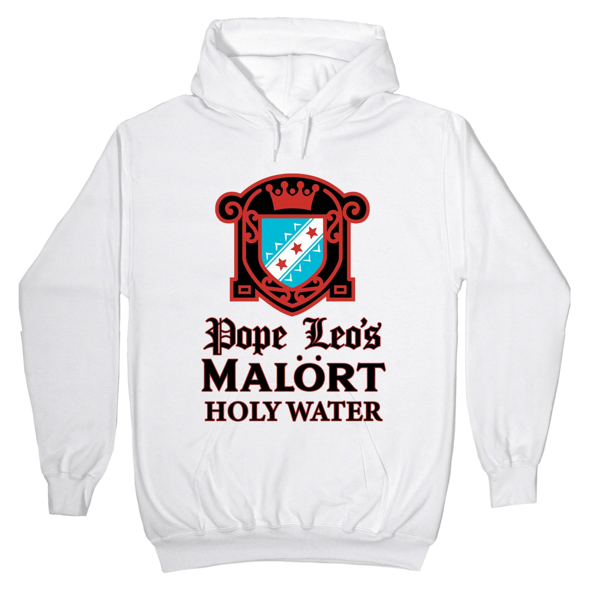Pope Leo Holy Water Hoodie