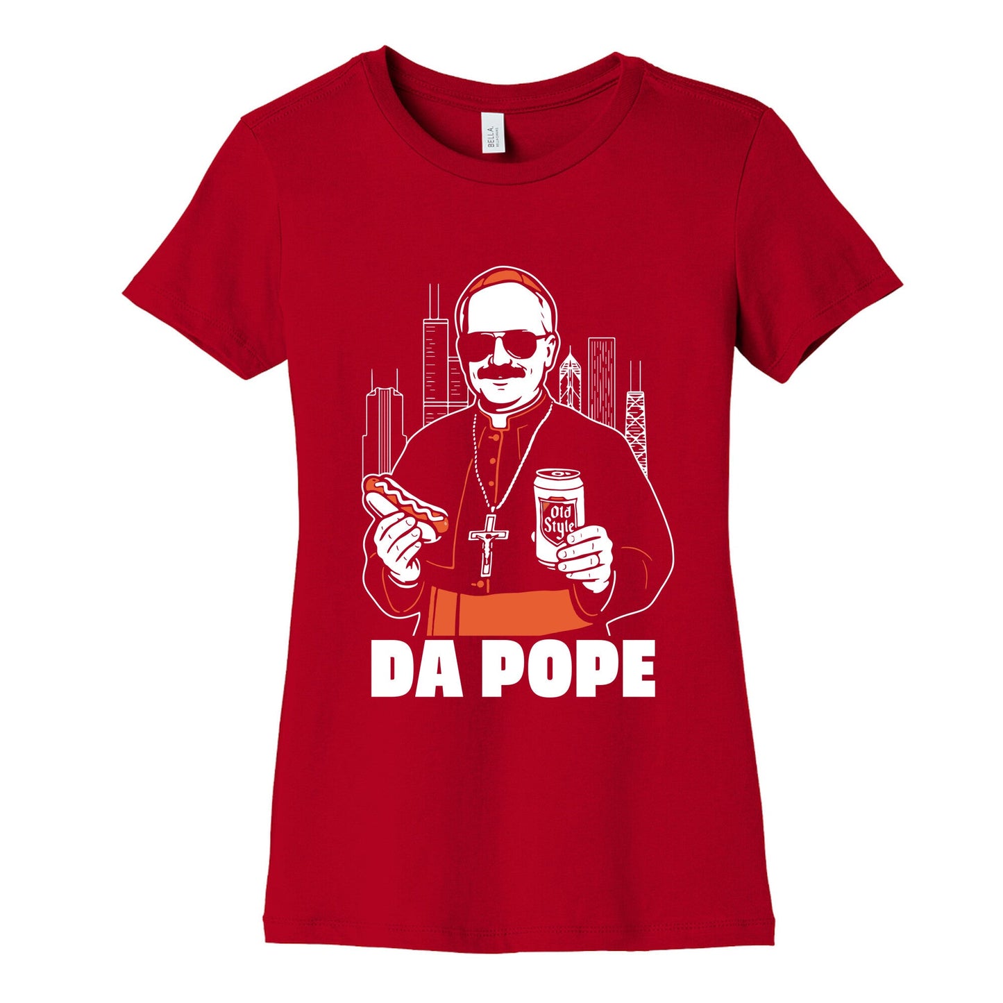 Da Pope Leo Womens Cotton Tee