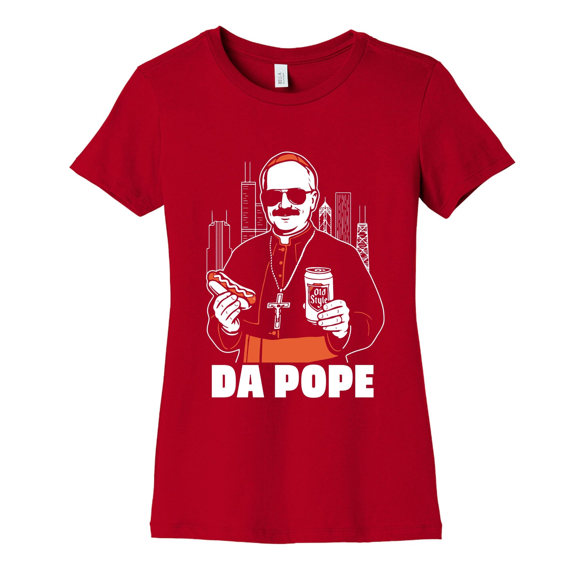 Da Pope Leo Womens Cotton Tee