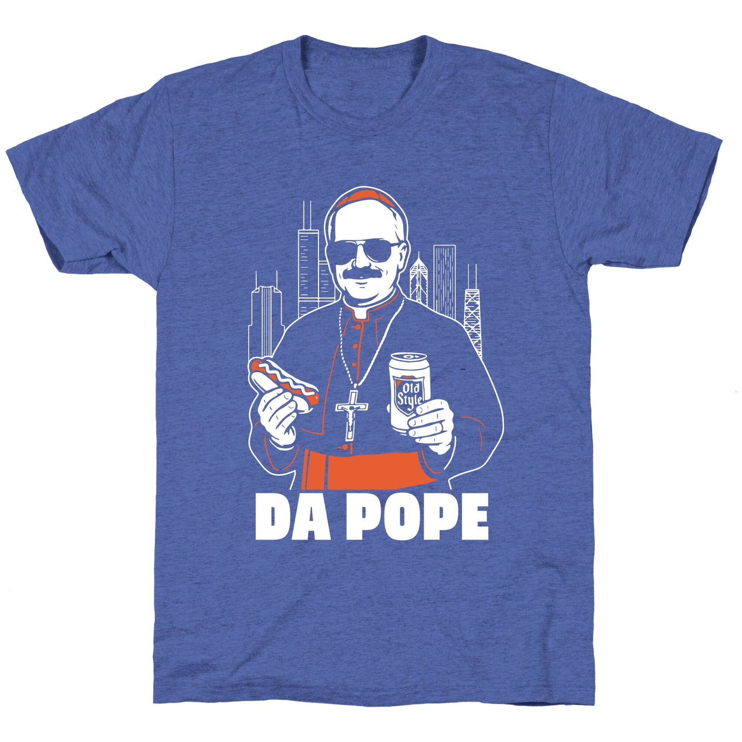 Da Pope Leo Unisex Triblend Tee